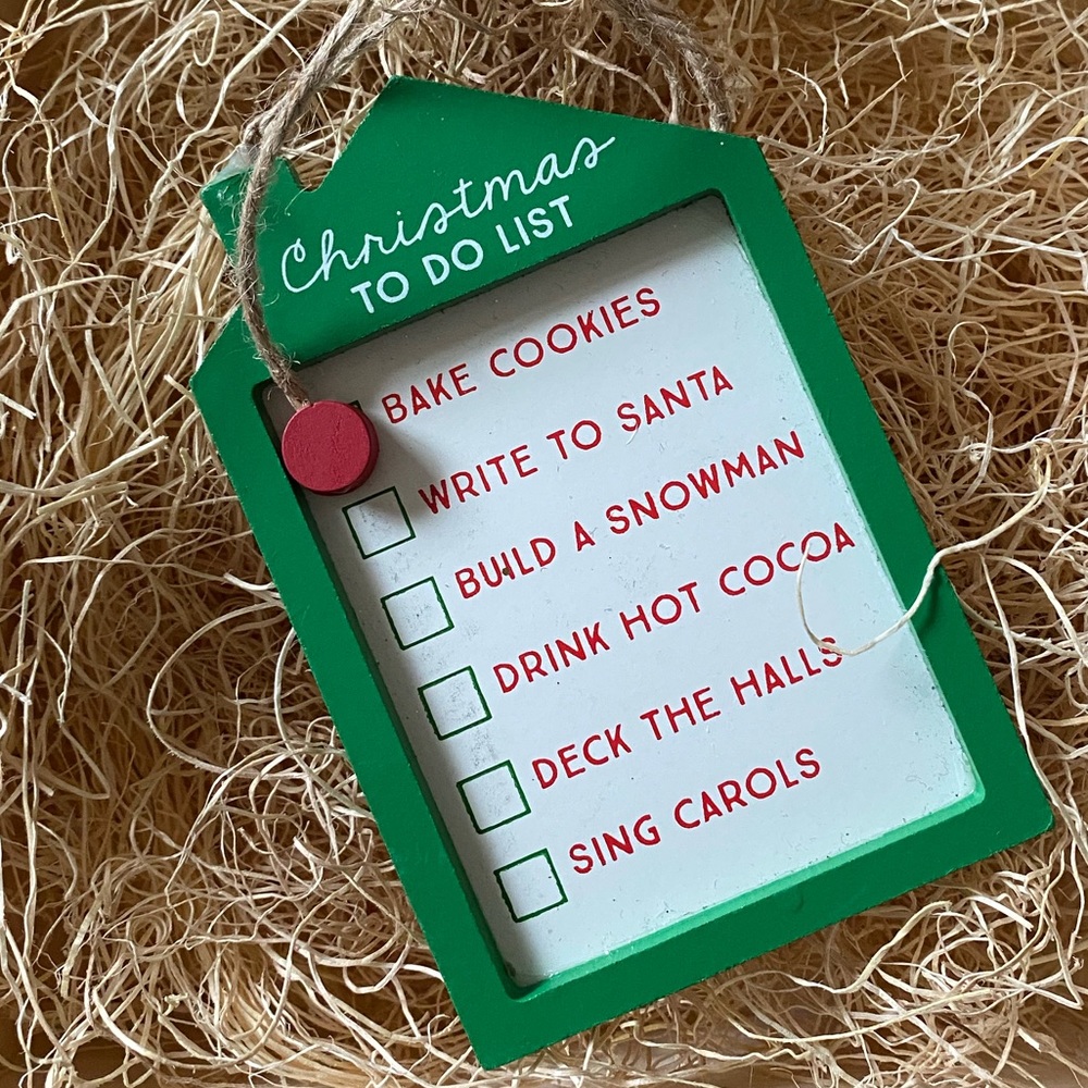 Target | Christmas Ornaments | Check List